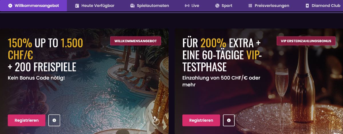 Vegas Now Casino Bonus und Angbeote