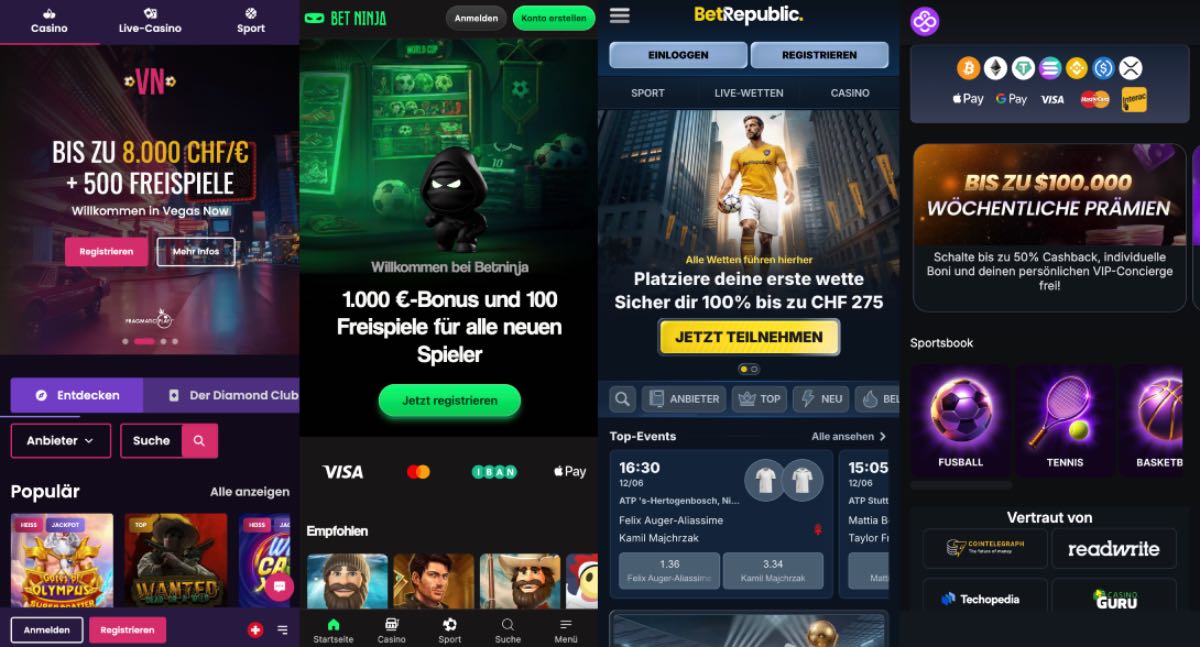 mobile echtgeld casinos getestet